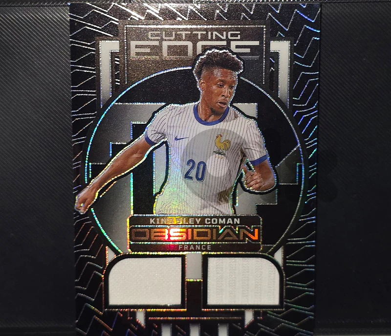 Panini Obsidian Kingsley Coman Cutting Edge Dual Relic /199