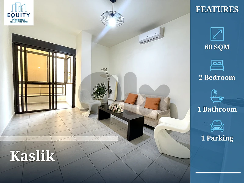 60 SQM Apartment For Rent In Kaslik #RK30658