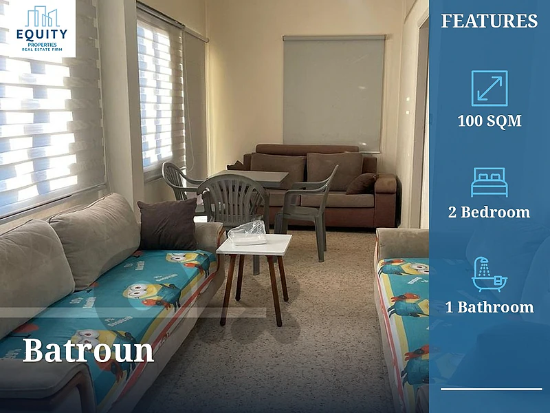 100 SQM Apartment For Rent In Batroun #KS30798
