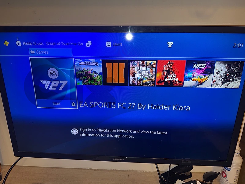 ps4 fc27 and 6 games
