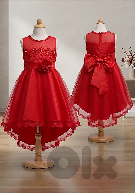 red dress