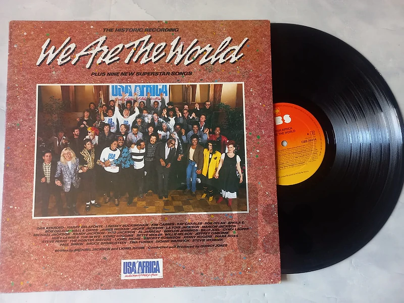 USA For Africa –We Are The World  vinyl album