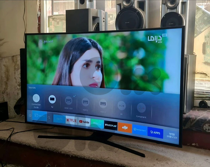 شاشه 55انش سامسونج كيرف mu7350 فل سمارت 4k الترا