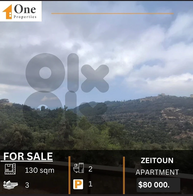 APARTMENT FOR SALE IN ZEITOUN KESEROUAN