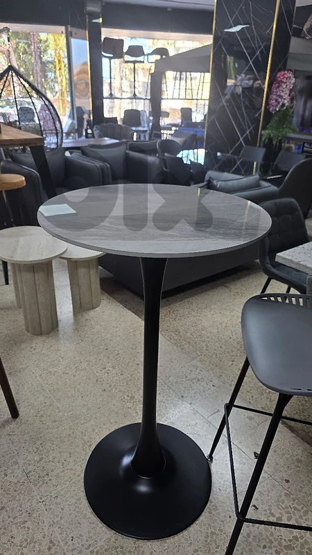 طاولة بار وجه سيراميك. Bar table