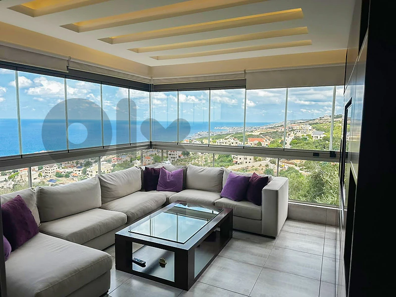 Kfarabida Panoramic Sea View | Furnished 4BR Apartment
