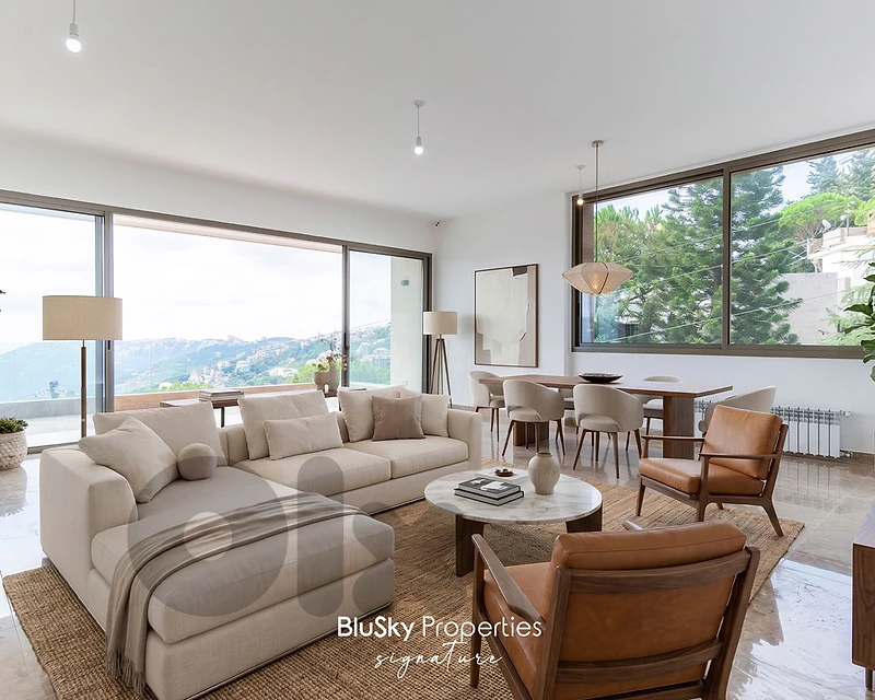 Apartment with Mountain View For RENT In Ouyoun Broumana #GS