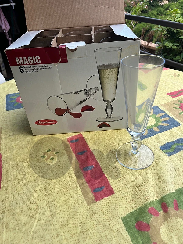 6 glasses