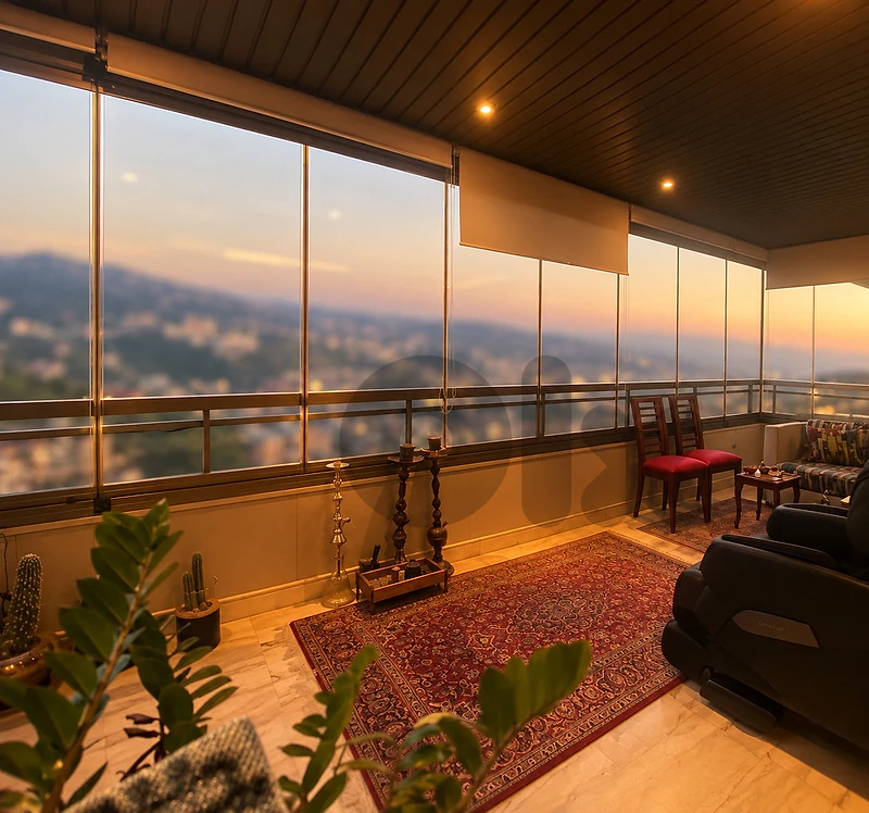 5BR Luxury Residence with Breathtaking Views for Sale in Baabda-375sqm
