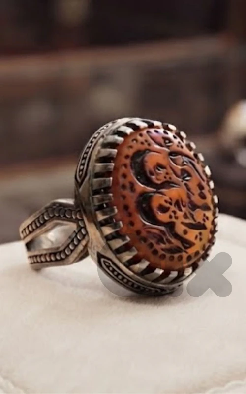 Silver Ring Agate |خاتم فضة عقيق يماني