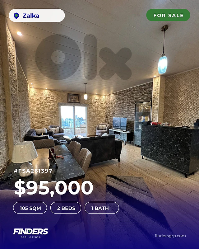 Apartment for sale in Zalka! شقة للبيع في الزلقا!