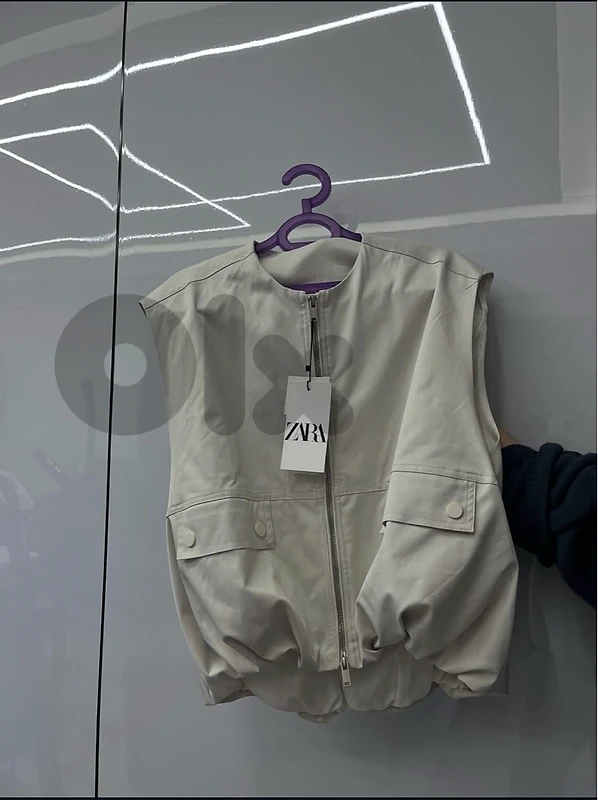 brand new zara gilet