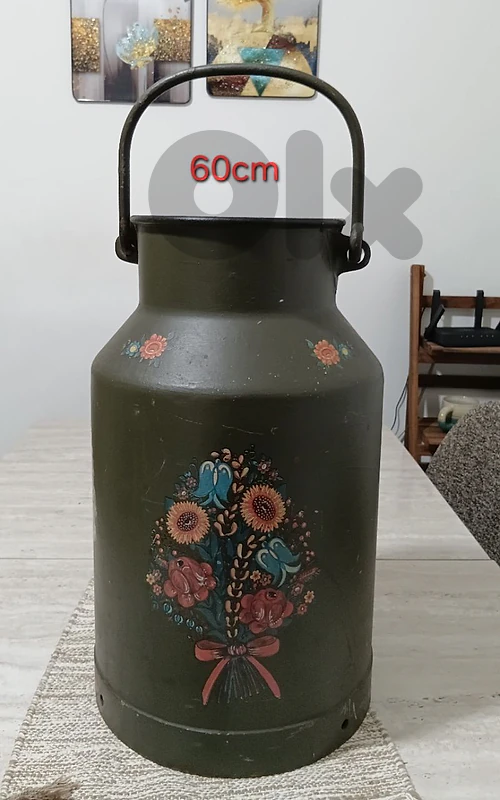 سطل من معدن