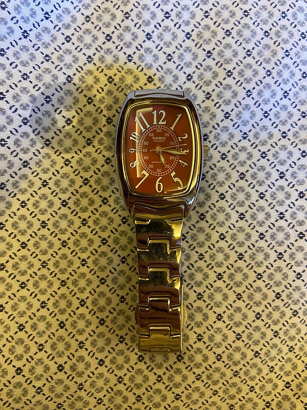 CASIO WATER RESISTANCE DRESS WATCH LTP1208D - Used