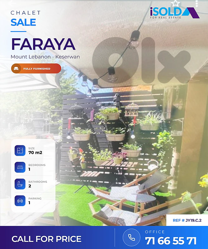 Chalet for Sale in Faraya - شاليه للبيع في فاريا