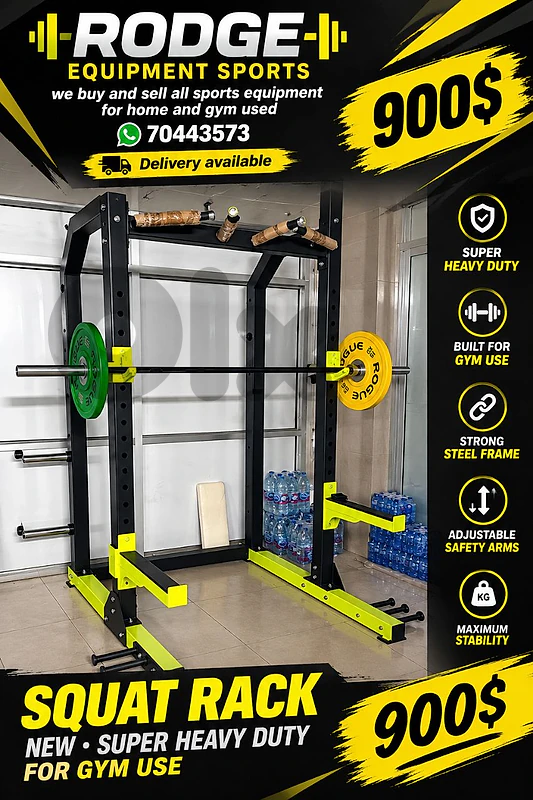 Squat rack new super heavy duty for gym use
