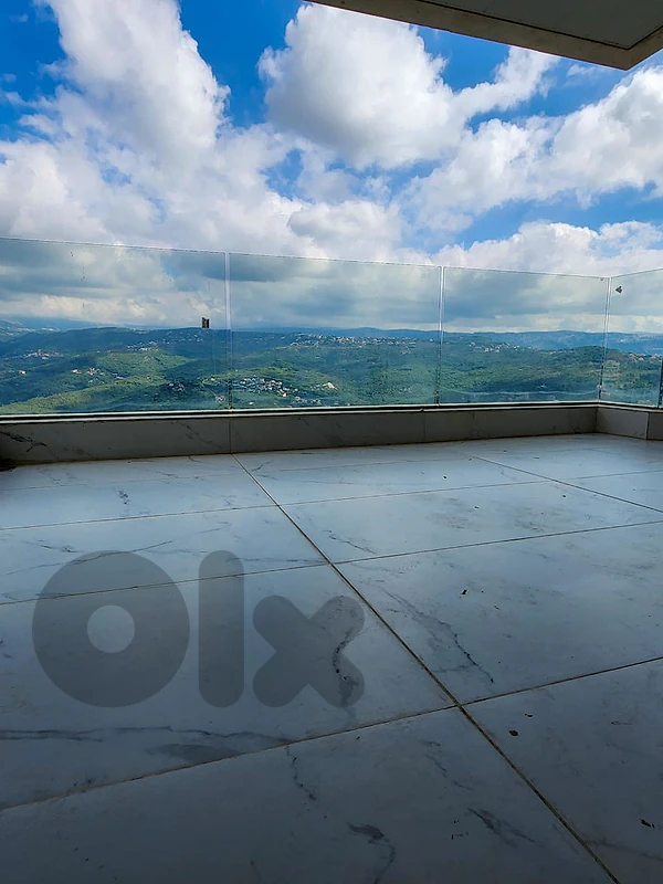 160 SQM High-End Apartment in Broumana + Panoramic Mountain View