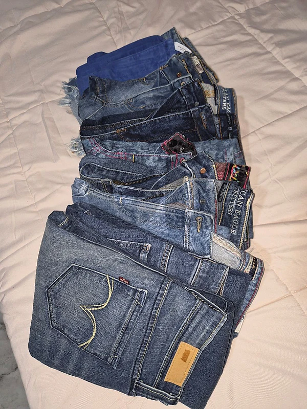 Denim Jeans and Shorts