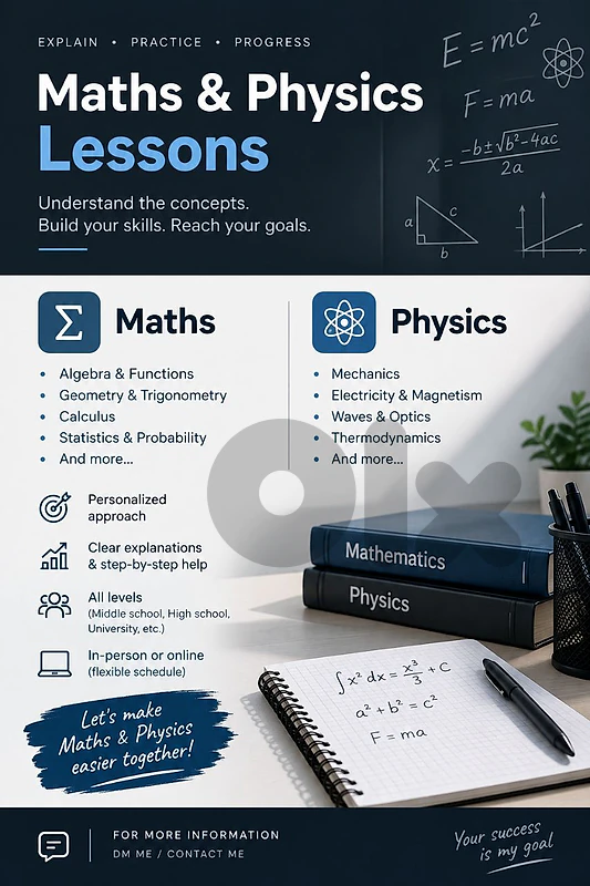 Maths and Physics Teacher