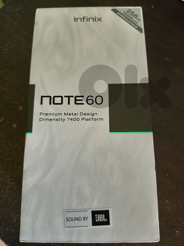 INFINIX NOTE 60 BLACK 256 UP TO 16G