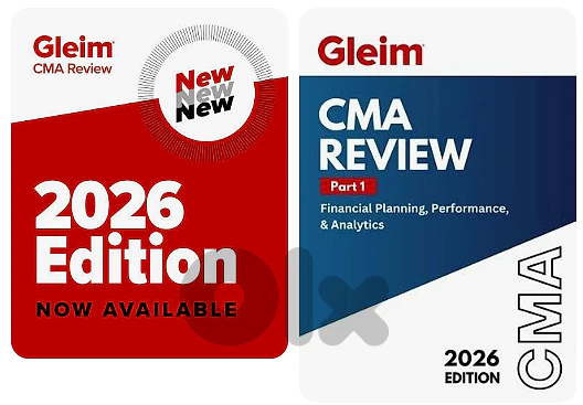 CMA 2026 edition GLEIM, HOCK, BECKER ebooks (pdf)