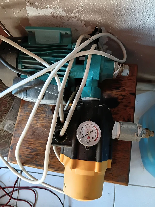 موتور مع pump نص حصان