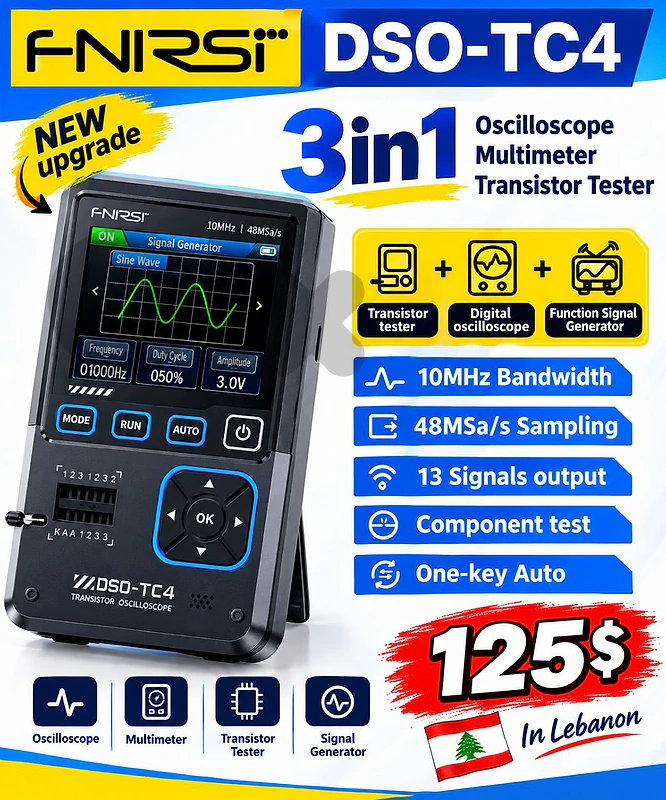 3 in 1 Oscilloscope