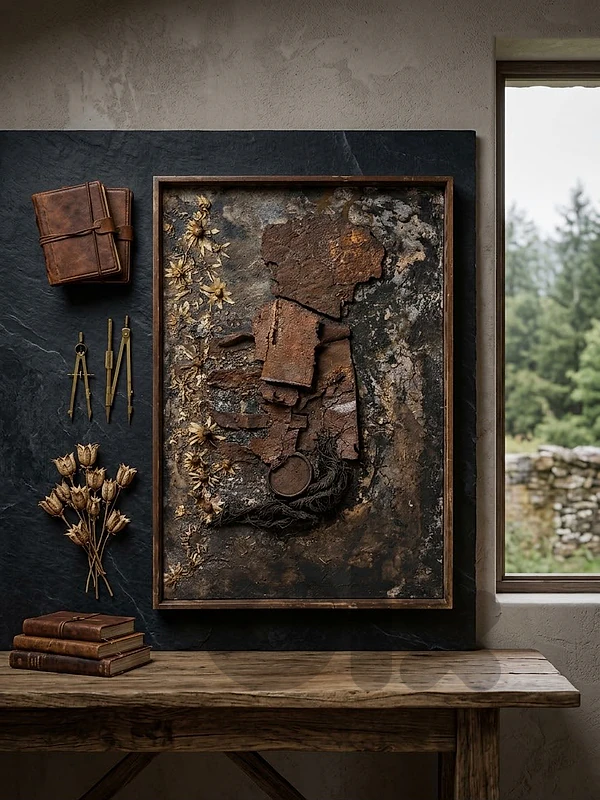 Beauty surviving through decay Art Piece