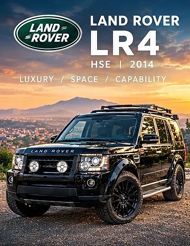 Land Rover LR4 2014 HSE Land Rover LR4 2014 HSE