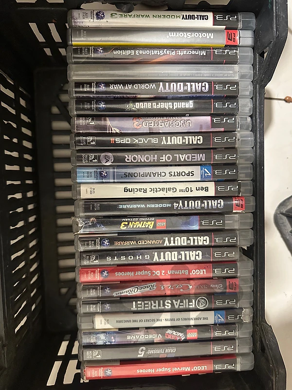 Many PS3 games for 5$ each (i dont know if they work)