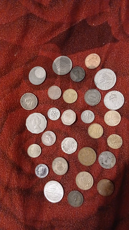 مجموعه عملات نقديه انتيك ب ٢٠ $
