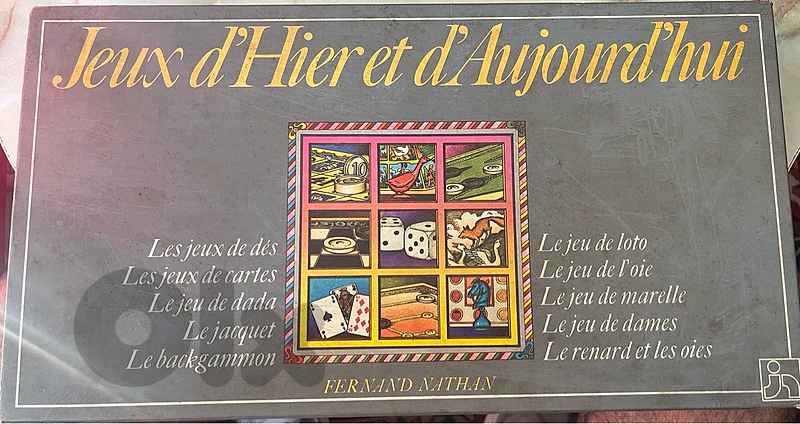 Coffret Vintage 20+ Jeux de Société - (Complet & Excellent État)