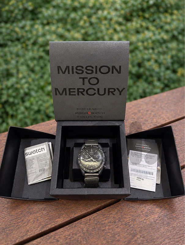 Omega X swatch mission to mercury