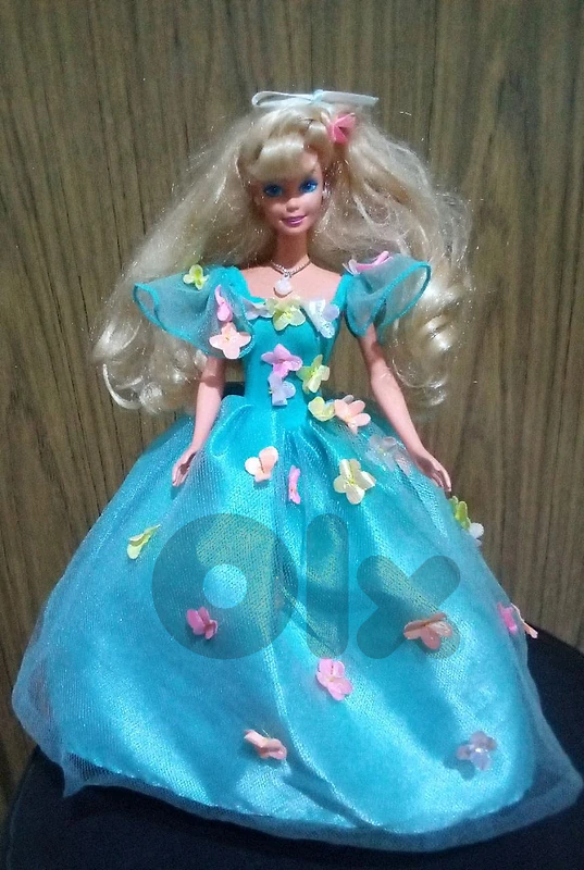 SONGBIRD Barbie Mattel1995 Rare gone great doll+own dress, accessories