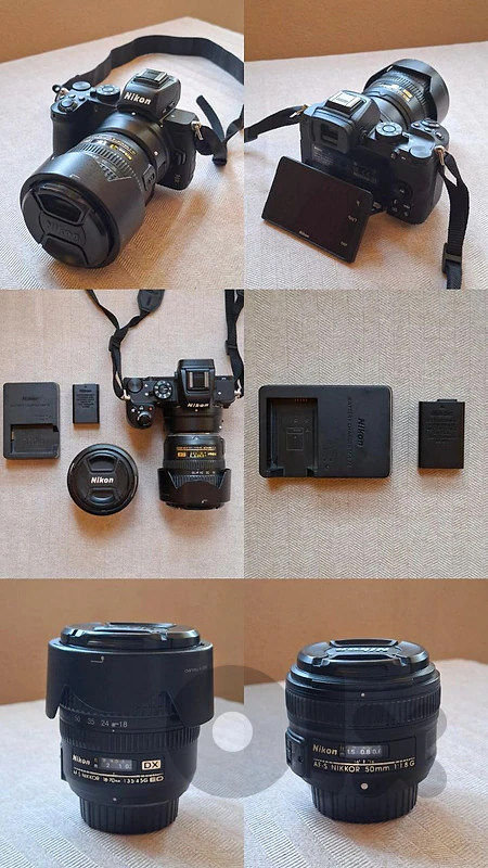 Nikon Z50 + 2 Lenses + FTZ Adapter Nikon Z50 + 2 Lenses + FTZ Adapter