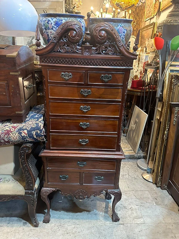 Antique english cabinet Drawers