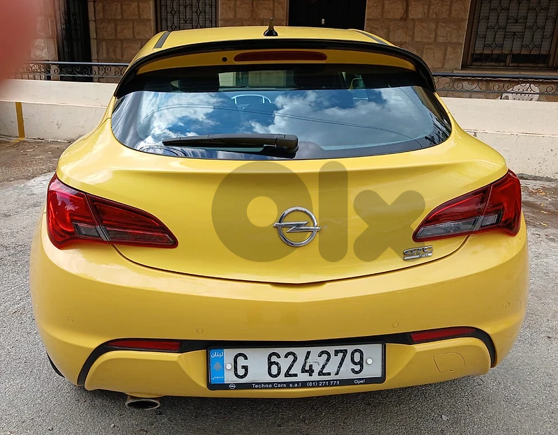 Opel Astra 2015 Astra J Gtc