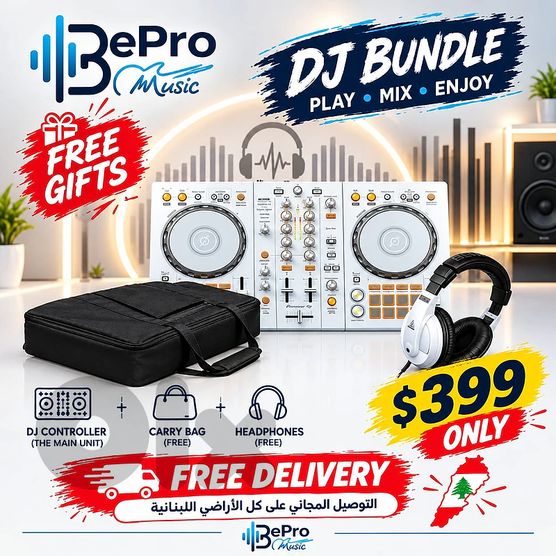 PIONEER DJ DDJ FLX4 White,Buy Pioneer DJ in Lebanon,Bunle FLX4