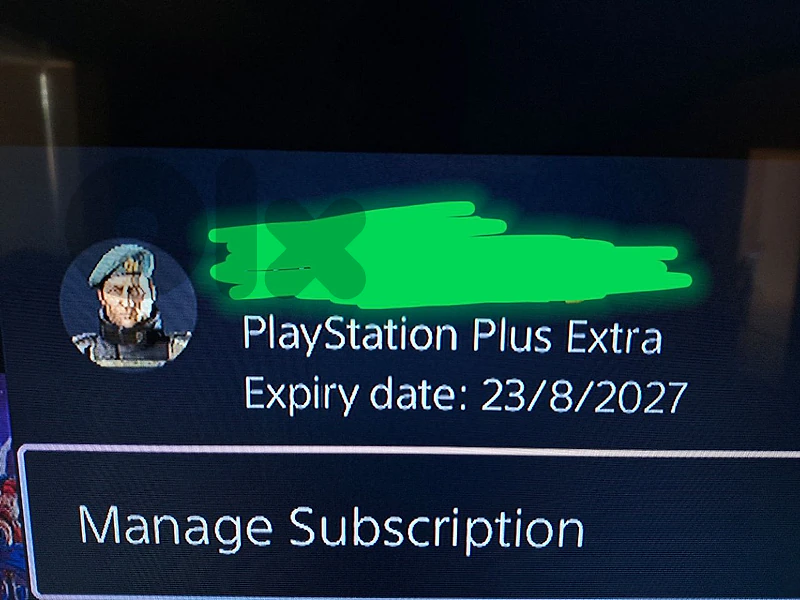 Account ps extra