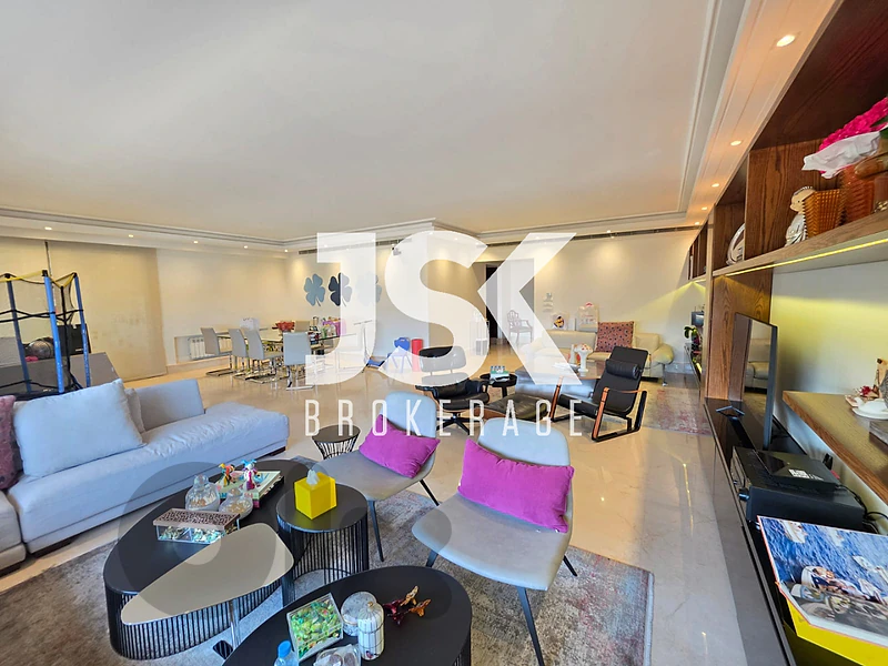 L22766 Decorated Modern Apartment For Rent in Brasilia, Baabda