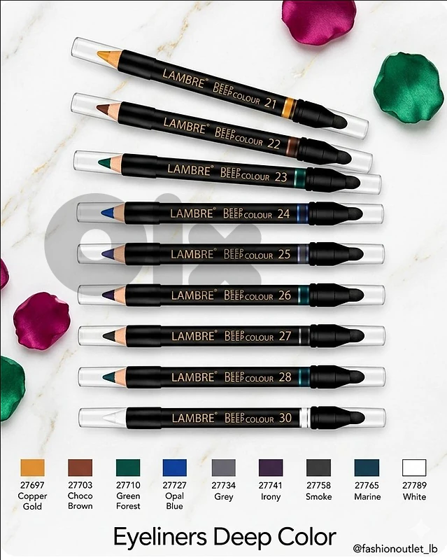 LAMBRE Deep Color Eyeliner Pencil