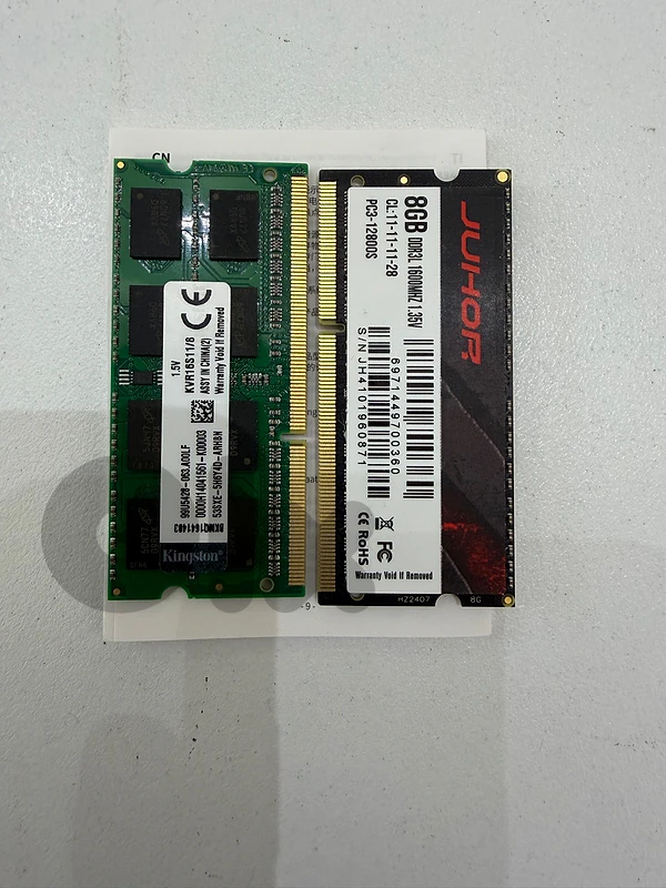 RAM 8GB DDR3 1600 MHZ X2