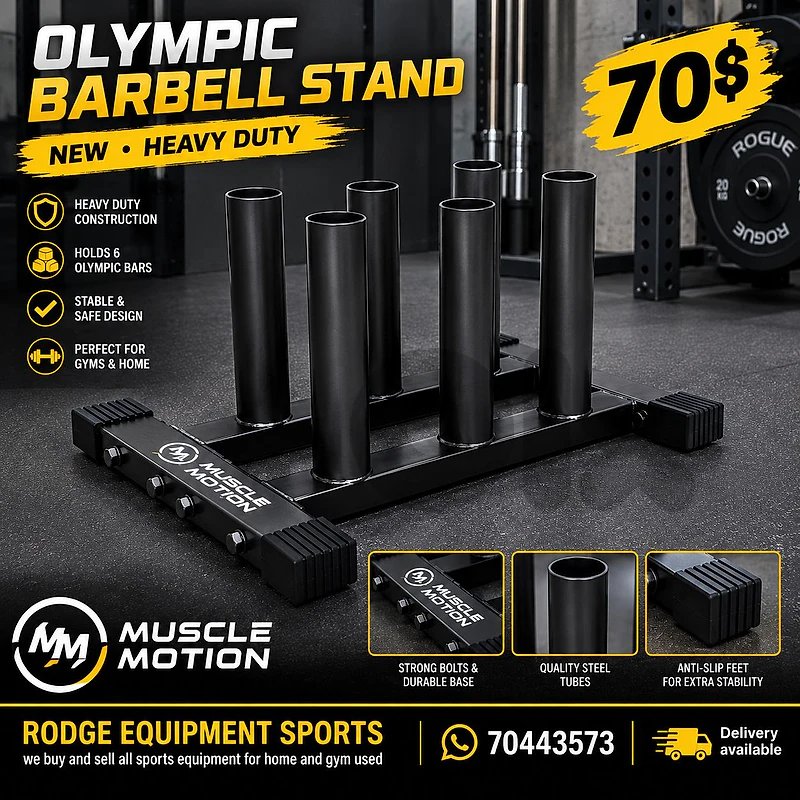 Olympic barbell stand new heavy duty