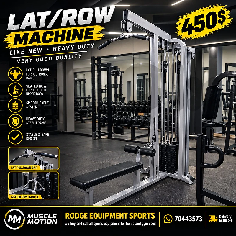 Lat/row like new heavy duty very good quality