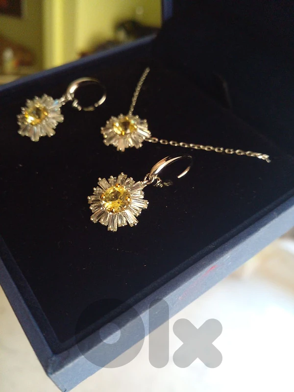 Swarovski Necklace & Earings