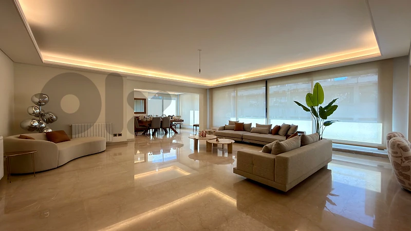 Furnished 4-Bedroom Apartment for Rent in Ramlet Al Baida MQHH0124