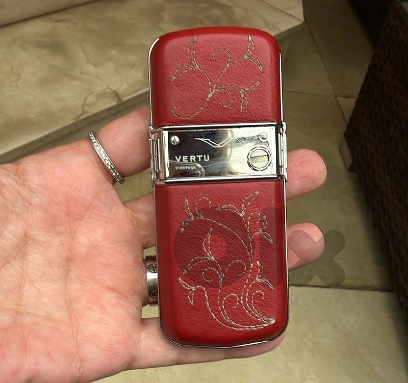 Vertu Red Mobile Phone