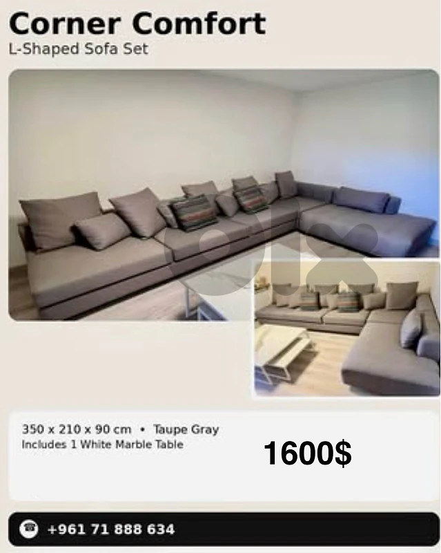 Corner Sofa Comfort