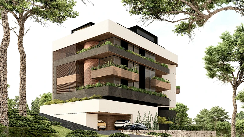 Apartment For Sale In Beit El Chaar/Under Construction/Sea View