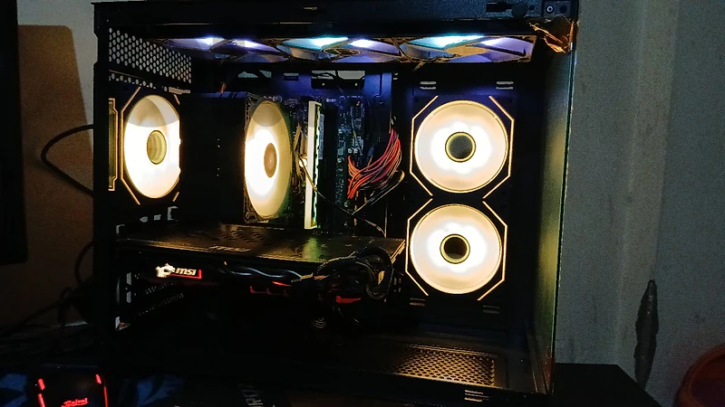 ryzen 5 2600 full gaming chassis